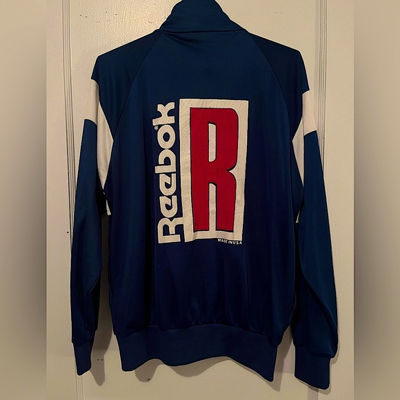 Vintage Reebok track jacket - red, white, blue - men’s L - Picture 2 of 4